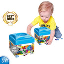 idrop 460 Pcs Colorful Creative Building Block Toy Set With Case For Kids Children