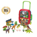 idrop Dinosaur Zoo Dinocare Pretend Play Toy Set With Trolley For Kids Children