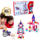 idrop 101 Pcs Fairy Tale Castle Colorful Creative Building Block Toy Set For Kids Children