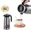 idrop 2.5 L Stainless Steel Thermos Vacuum Heat Insulation Thermal Flask Water Bottle