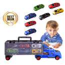 idrop 6 Pcs Car Toy Set With Storage Truck