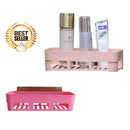 idrop Bathroom Toilet Hanging Rack Storage Shelf Case With Suction Cup Wall