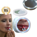 idrop Portable Make Up Vanity Mirror 360 Degree With LED Light