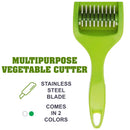 idrop Multipurpose Stainless Steel Roller Vegetable Slicer Cutter