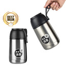 idrop 680 ml Stainless Steel Thermos Vacuum Heat Insulation Thermal Flask Water Bottle
