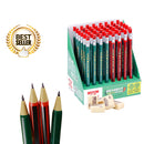 idrop 2B Lead 2.0 mm Automatic Pencil With Back Sharpener Stationary Set For Office Student