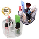 idrop Heart Shaped Multipurpose Acrylic Make Up Cosmetics Storage Box Organizer