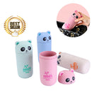 idrop 300 ml Portable Wheat Straw Panda Cute Cartoon Drinking Cup