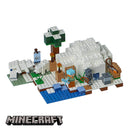idrop 242 Pcs Minecraft Winter Colorful Creative Building Block Toy Set For Kids Children