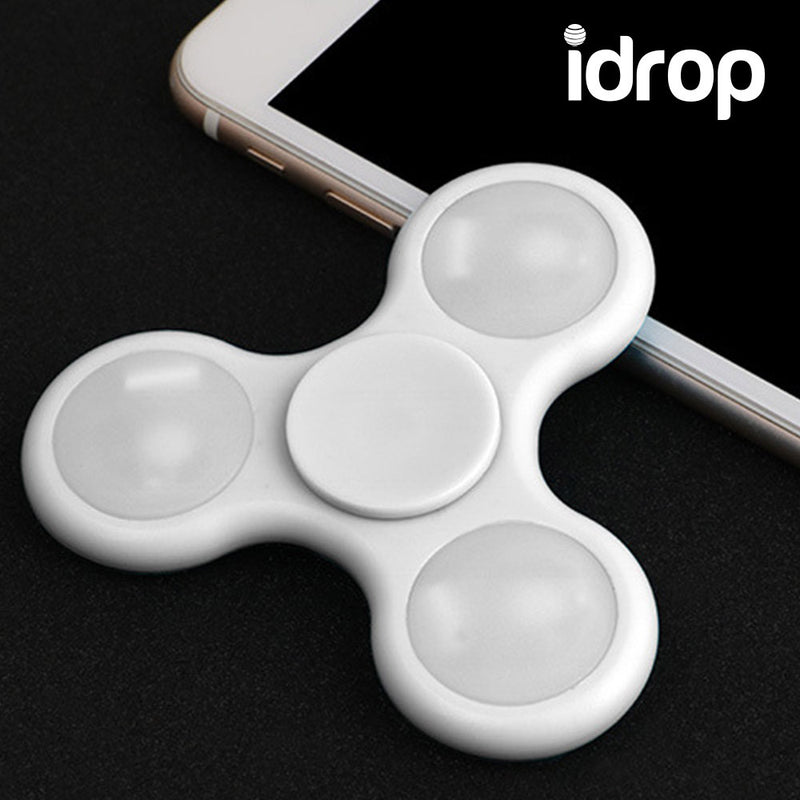 idrop LED Spinner Fidget Tri-Spinner For Kids / Adults