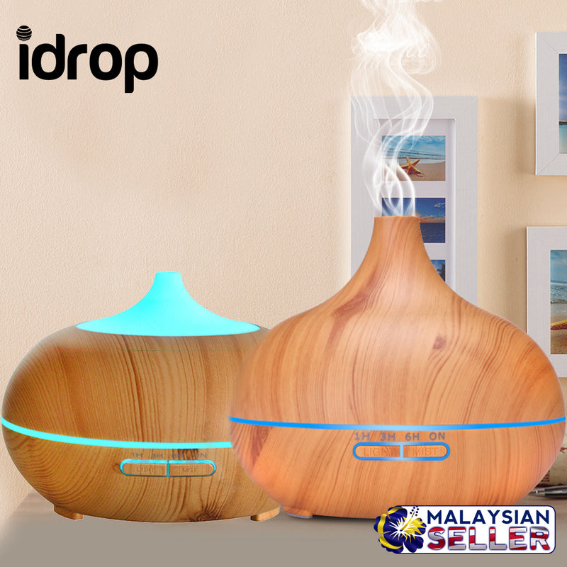 idrop 300ml Lamp Aroma Diffuser Humidifier Essential Oil Diffuser Mist Maker