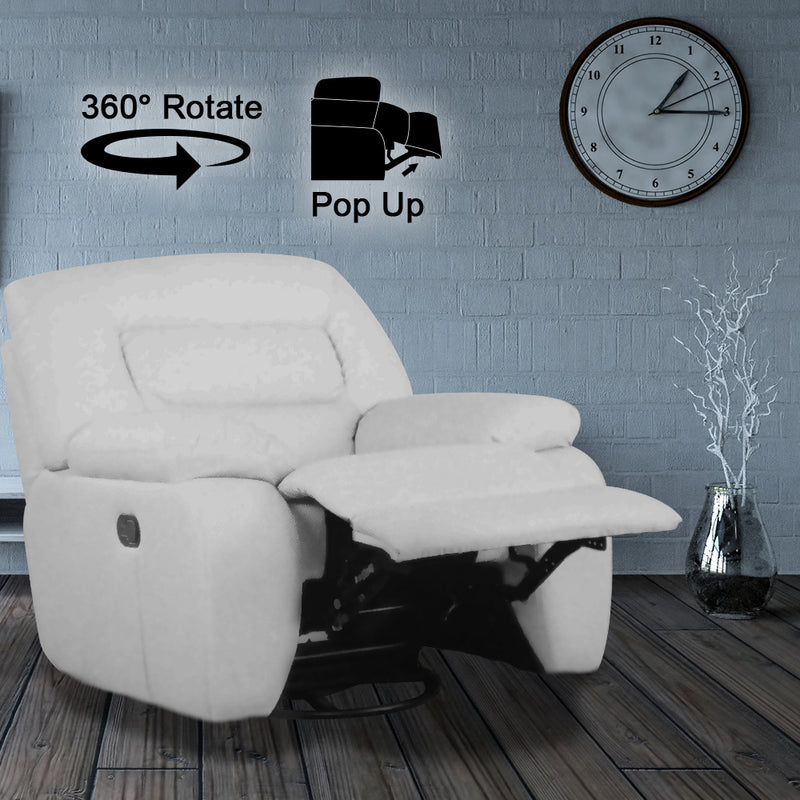 idrop Good Quality 360-Degree Rotate Collection Living Sofa Collection [1 Seater] [3038]
