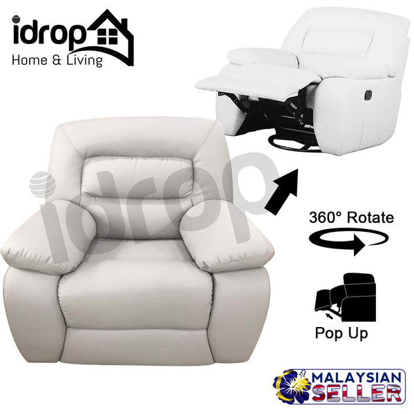 idrop Good Quality 360-Degree Rotate Collection Living Sofa Collection [1 Seater] [3038]