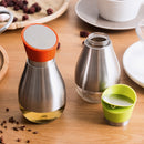 idrop 180 Degree Spin Twist Lid Oil Sauce Seasoning Storage Bottle [ 400ml ][ 1pc ]