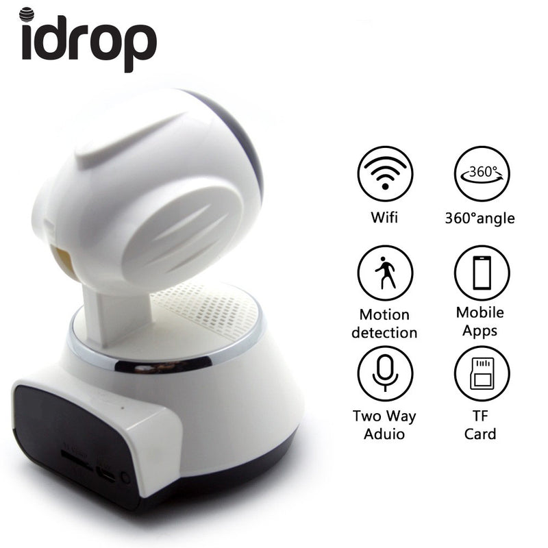 idrop Wifi Camera 360° Wireless HD 720P Smartphone Audio Baby Monitor Indoor