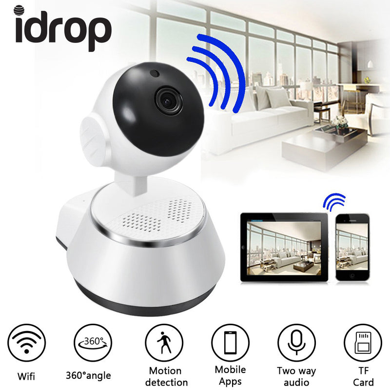 idrop Wifi Camera 360° Wireless HD 720P Smartphone Audio Baby Monitor Indoor