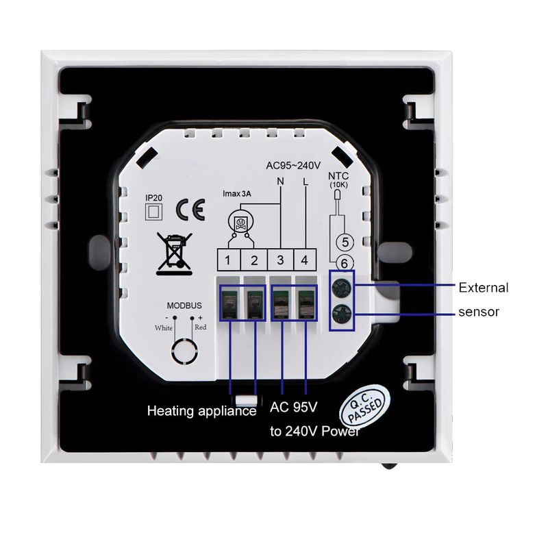 idrop Alexa Voice Water Underfloor Heating System fits Google Home (BHT-1000-GALW)