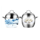 idrop 34 cm Stainless Steel Steamer Pot Kitchen Utensils