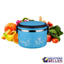 idrop 2Layer Cute Portable Stainless Steel Lunch Box Food Storage