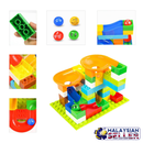 idrop High Quality Deluxe Set Building Blocks 97 Pieces Marble Run Construction Toys Puzzle Race Track For Kid