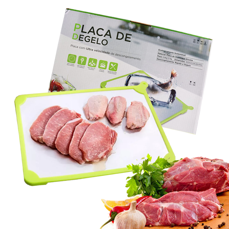 idrop High Quality Kitchenware Fast Defrosting Thawing Tray For Frozen Food and Meat