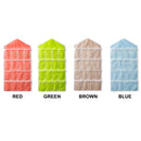 idrop 16 Mini Compartment Fabric Wardrobe Storage Organizer Hanging Bag