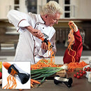 idrop MAGIC CHEF - Multipurpose Stainless Steel Spiral Twister Slicer Cutter Peeler