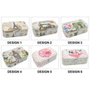 idrop 6 Space Wooden Trendy Jewelry Storage Box