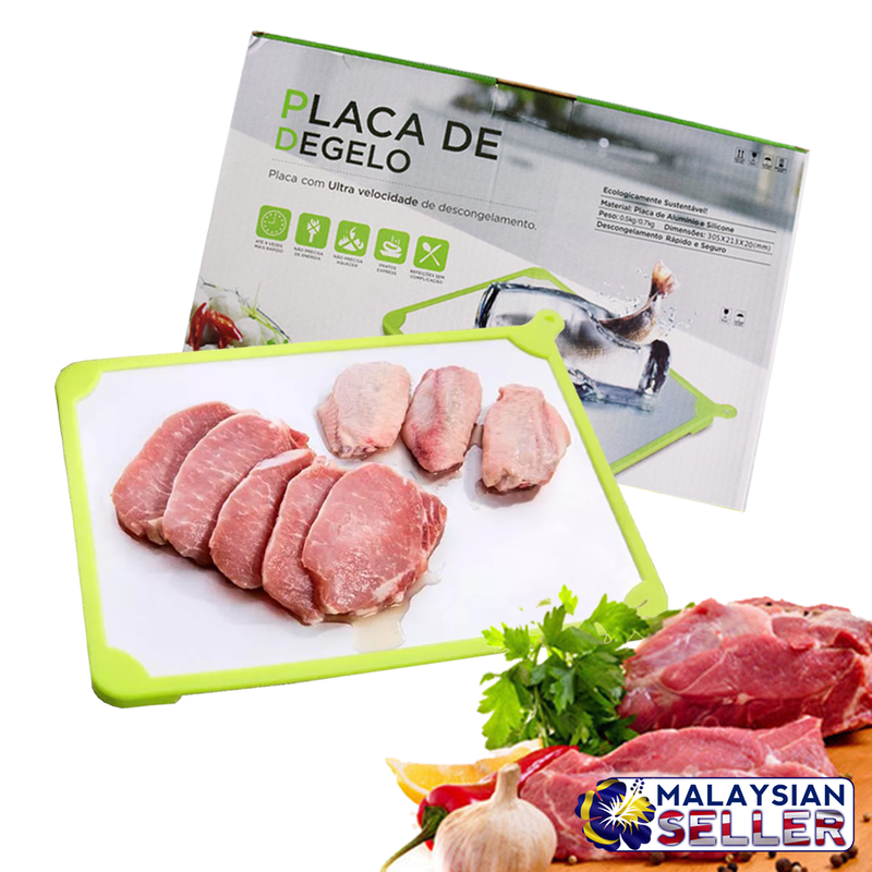 idrop High Quality Kitchenware Fast Defrosting Thawing Tray For Frozen Food and Meat
