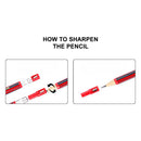 idrop 2B Lead 2.0 mm Automatic Pencil With Back Sharpener Stationary Set For Office Student