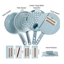 idrop Multipurpose Kitchen Tool Wheat Straw Fibre Shredder Peeler Cutter Slicer and Grater