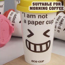 idrop 12 Oz Eco-Friendly Travel Coffee Ceramic Cup with Cover