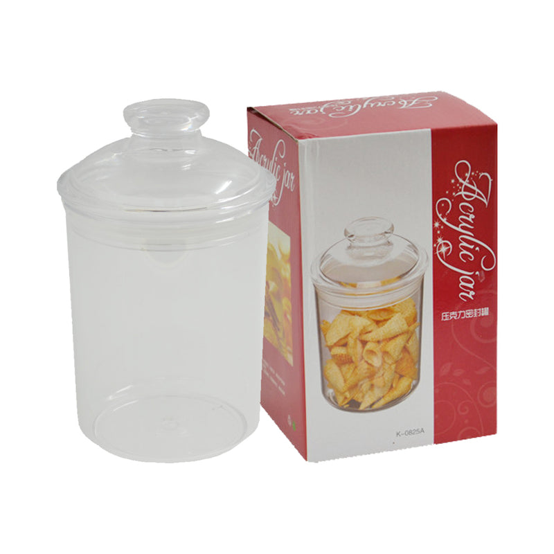 idrop Small Transparent Acrylic Jar For Kitchen Food Storage