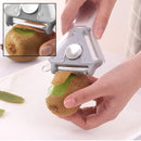 idrop 3 in 1 Stainless Steel Tri-Peeler Multipurpose Vegetable Fruit Peeler