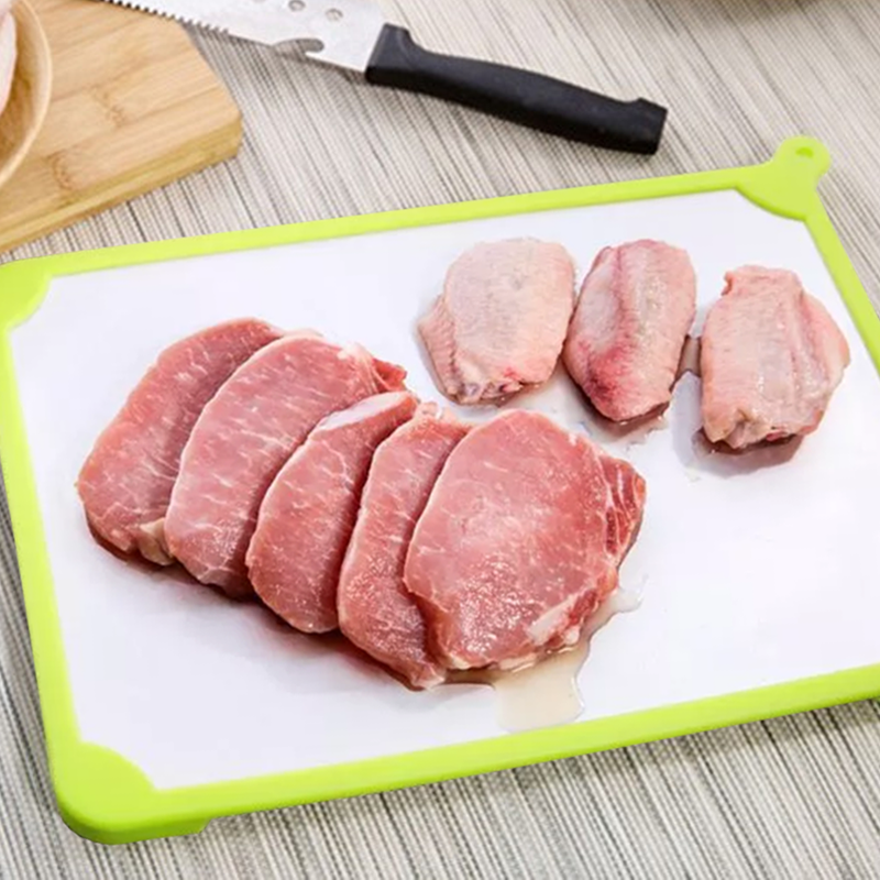 idrop High Quality Kitchenware Fast Defrosting Thawing Tray For Frozen Food and Meat