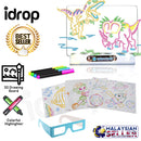 idrop Creative Children 3D LED Graffiti Drawing Board for Education Learning