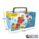 idrop 46 Pcs Colorful Creative Puzzle Building Block Toy Set For Kids Children