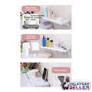 idrop Suction Cup Bathroom Storage Shower Shelf Holder Rack Organizer
