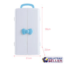 idrop Portable Multipurpose Make Up Cosmetics Jewelry Storage Box Organizer