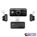 idrop HELLA - DR820 Digital Video Recorder DVR Dash Cam (Wi-Fi) 2 Channel Full HD