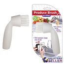idrop Fruit Vegetable Cleaning Brush Snap-On Sink Sprayer Scrubber Attachment