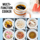 idrop 500ml Multi-functional  Electric Slow Cooker Ceramic Stew Cup