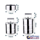 idrop 14 cm 2 Layer 3 Layer Stainless Steel Heat Insulation Lunchbox