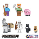 idrop 432 Pcs Minecraft Farm Cottage Colorful Creative Building Block Toy Set For Kids Children