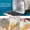 idrop Thermal Insulated Waterproof Portable Food Container Lunch Bag