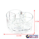 idrop Heart Shaped Multipurpose Acrylic Make Up Cosmetics Storage Box Organizer