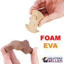 idrop Monkey Wild Safari Animals Foam EVA Building Block Toy Set For Kids And Children