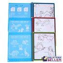 idrop Dinosaurs Magic Eco-Friendly Coloring Book And Pen For Kids And Children