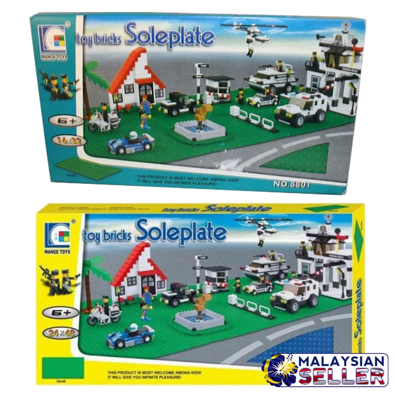 idrop WANGE - Building Blocks Toy Bricks Base Soleplate [ No. 8801 / No. 8802 ]