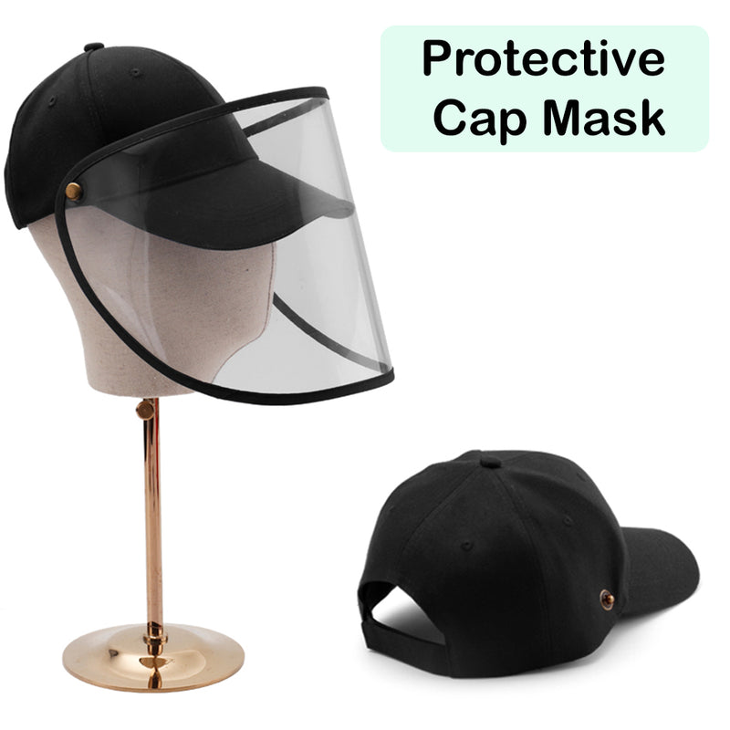 idrop Anti-Spitting Comfortable Protective Cap with Transparent Safety Face Cover [ Pre-Order ]